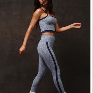 SET Active Heather Blue Leggings
